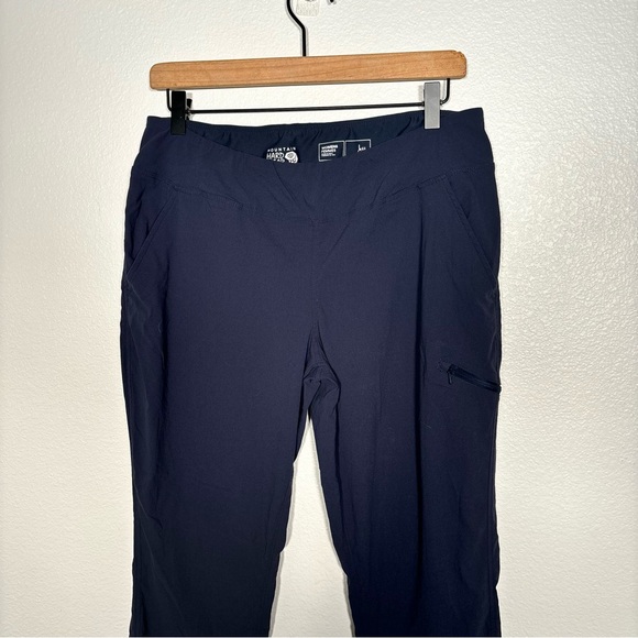 Mountain Hardwear Women’s Dynama High Rise Ankle Pants Navy Blue Size Large - Picture 2 of 9